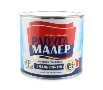 Эмаль Ярко-Зелен. 2,7кг Радуга Малер ПФ-115/6