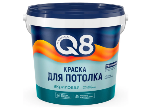 Краска   ВД  Formula Q8  1,4кг д/потолка белоснеж.