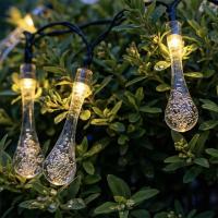 Гирлянда на солн. бат. КАПЛЯ , 7м25LED*185180 шам_6