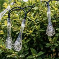 Гирлянда на солн. бат. КАПЛЯ , 7м25LED*185180 шам_5