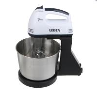 Миксер Leben 269-068 кухон. 350Вт. 7ск.4нас. металл. чаша 2л_3