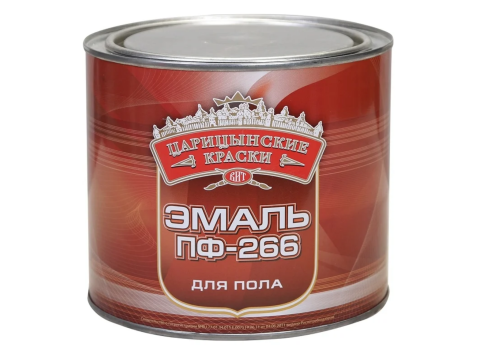 Эмаль ПФ-266  Ж/Кор. 2,6кг