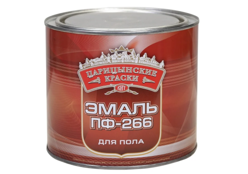 Эмаль ПФ-266  Зол.-корич. 2,6кг