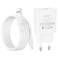 Зарядное устройство для телефона ,1USB, 10,5В/88640 белый BOROFONE