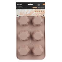 Форма Силиконовая 6 ячеек*856111 для марфинов 29х17,4х3,6_4