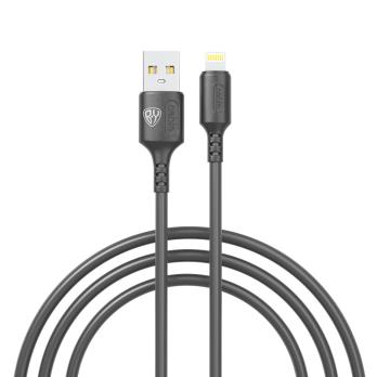 Кабель для зарядки iP/USB,1м, 2,4А ,12В*931616
