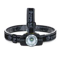 Фонарик налобный 4 реж, 5Вт 73х35х64см*221017 Ермак USB кабель_1