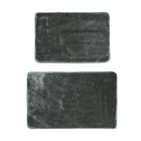 Коврики д/ванной и туалета 2 шт Спарк, флис,60х40+80х50см,*462833 2цв_1