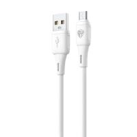 Кабель для зарядки  Микро USB*USB, 1м, 3А,18Вт*931626  белый_2