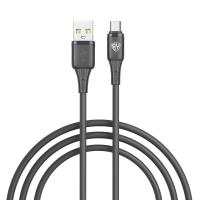 Кабель для зарядки Type-C, USB,1м, 3А,36 Вт*931609 гибкий