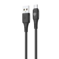 Кабель для зарядки Type-C, USB,1м, 3А,36 Вт*931609 гибкий_2
