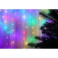 Гирлянда бахрома  2,5х0,35х0,75м, электр 80LED*382090  8реж_4