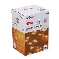 Гирлянда бахрома  3х0,5х0,7м, электр  89LED*382041 шампань, пост св_4