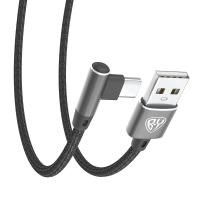 Кабель для зарядки Type-C, USB,1м, 3А,36Вт*931611  черн_4