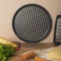 Форма 849-178 д/пиццы 37*37*1,4см перфорир.SL-1013_2
