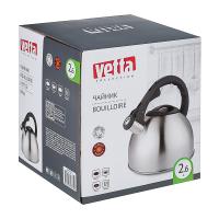 Чайник стальной  2,6 л индукция*847118 "Вена"  ВЕТТА_3