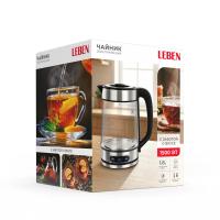 Чайник электр. 1,8л, 1500 Вт,220В* 291156  LEBEN стекло_1