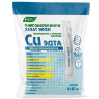 Хелат меди  ампулы 4х10 мл   питание растений
