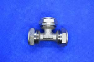 Тройник NTM д/мет.пл. тр.20*20*20 ц/ц/ц/