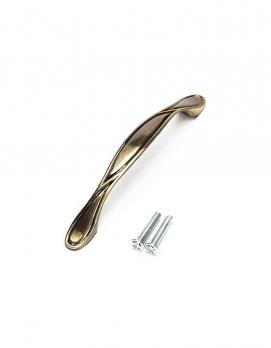 Ручка мебельная бронза метал 12см 2804-96