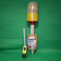 Кисть круглая 60 мм №18 натур. щетина/12 шт  682042