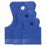 Набор шпателей 40-60-80мм 3шт черная резина 85830 Сибертех